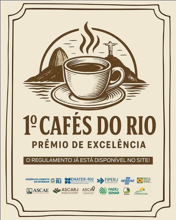 I Prêmio de Excelência Cafés do Rio 2025