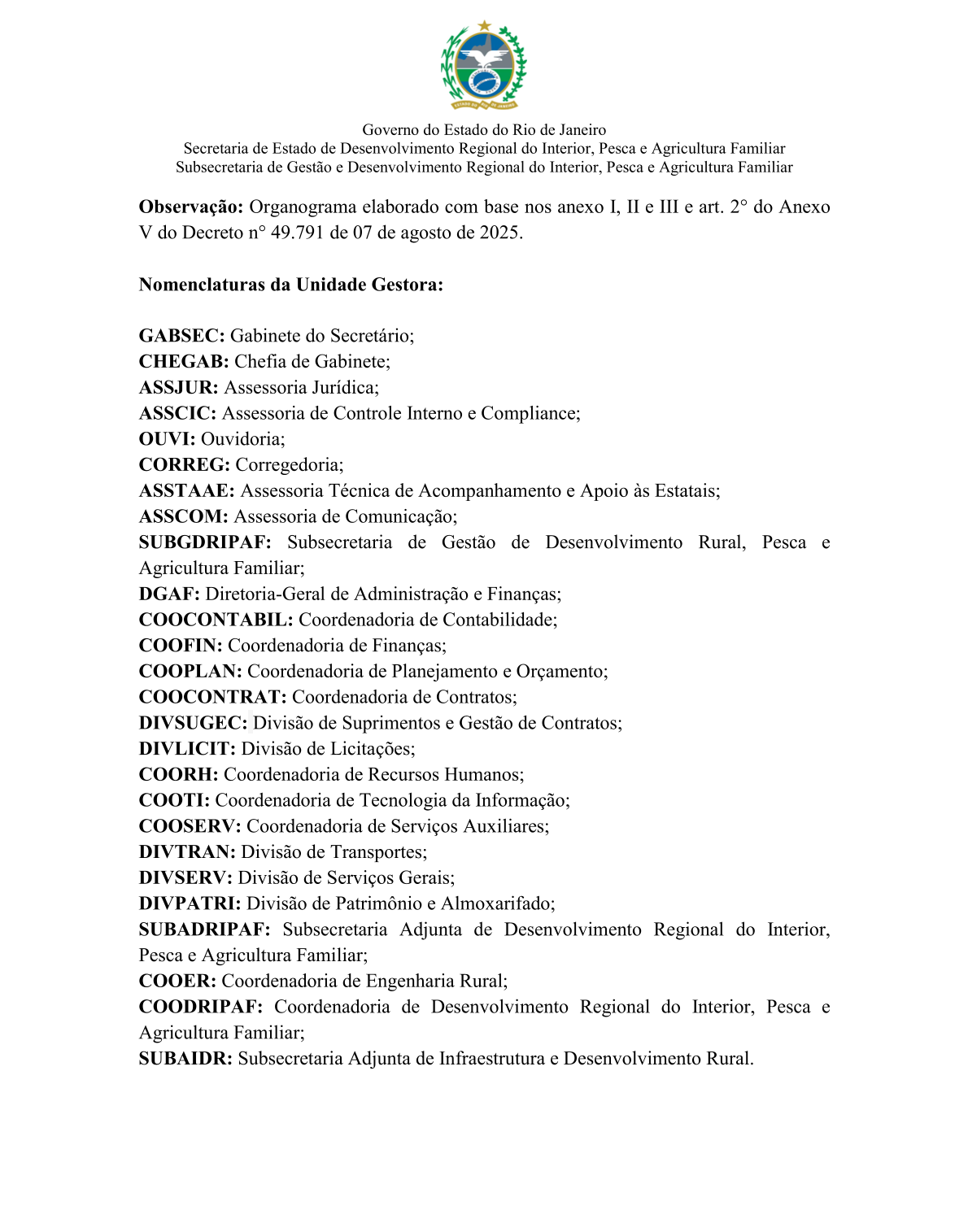 Estrutura