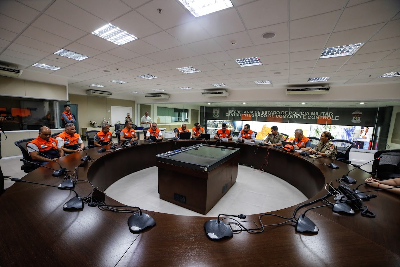 Governador acompanha monitoramento do CICC dos efeitos de temporais e ações de prevenção nos municípios neste domingo (21/01)