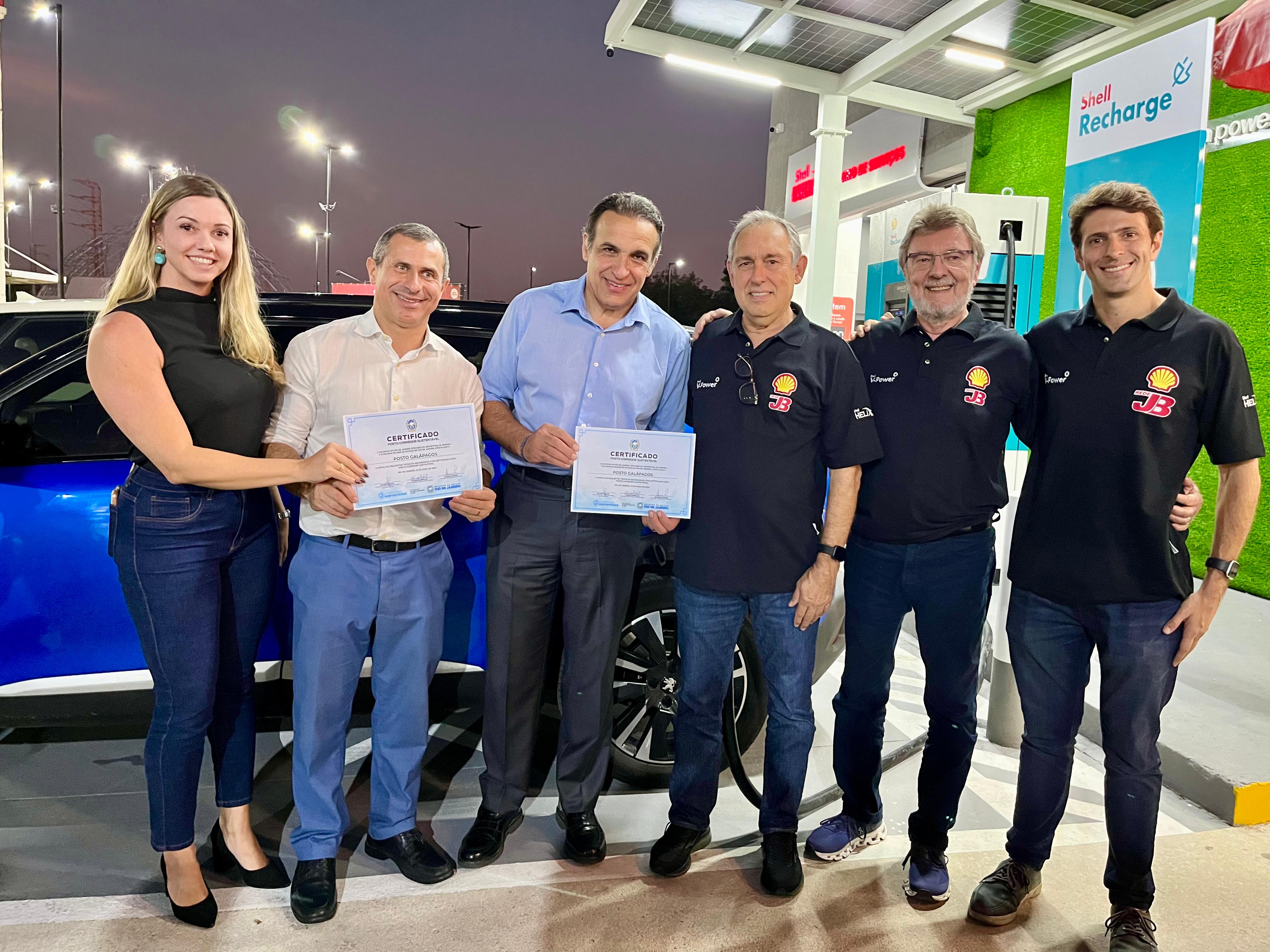 Secretária de Energia e Economia do Mar certifica mais um posto no Programa Corredores Sustentáveis