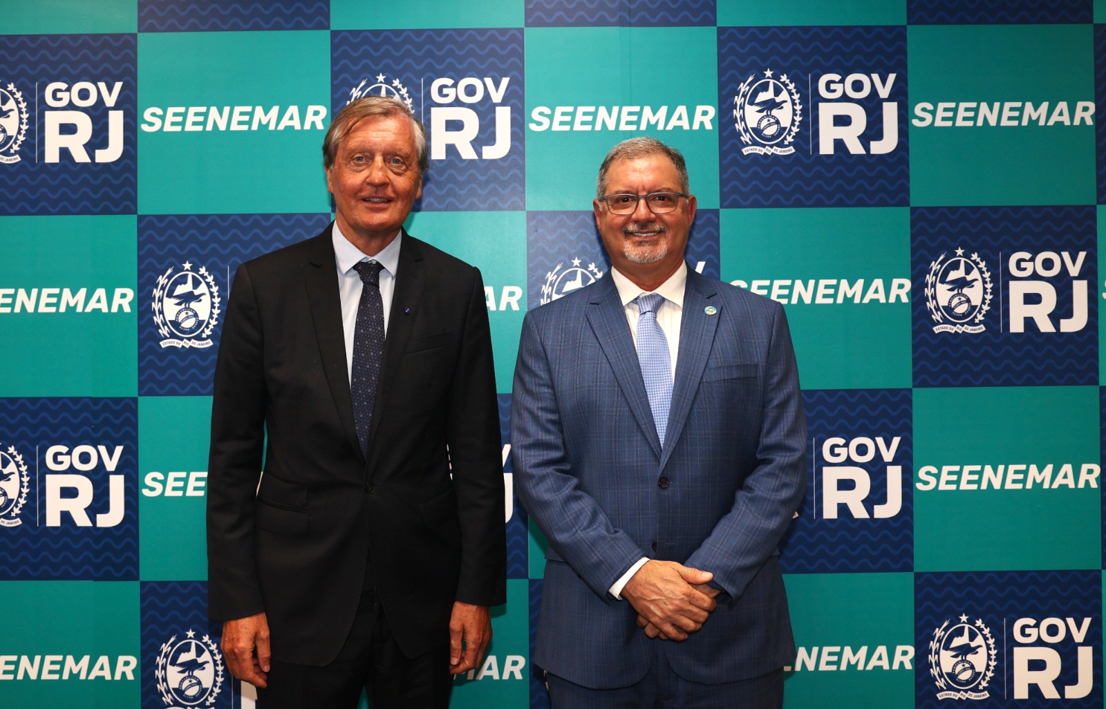 Cássio Coelho e Presidente do BNCC, Sven Aage Thoen.