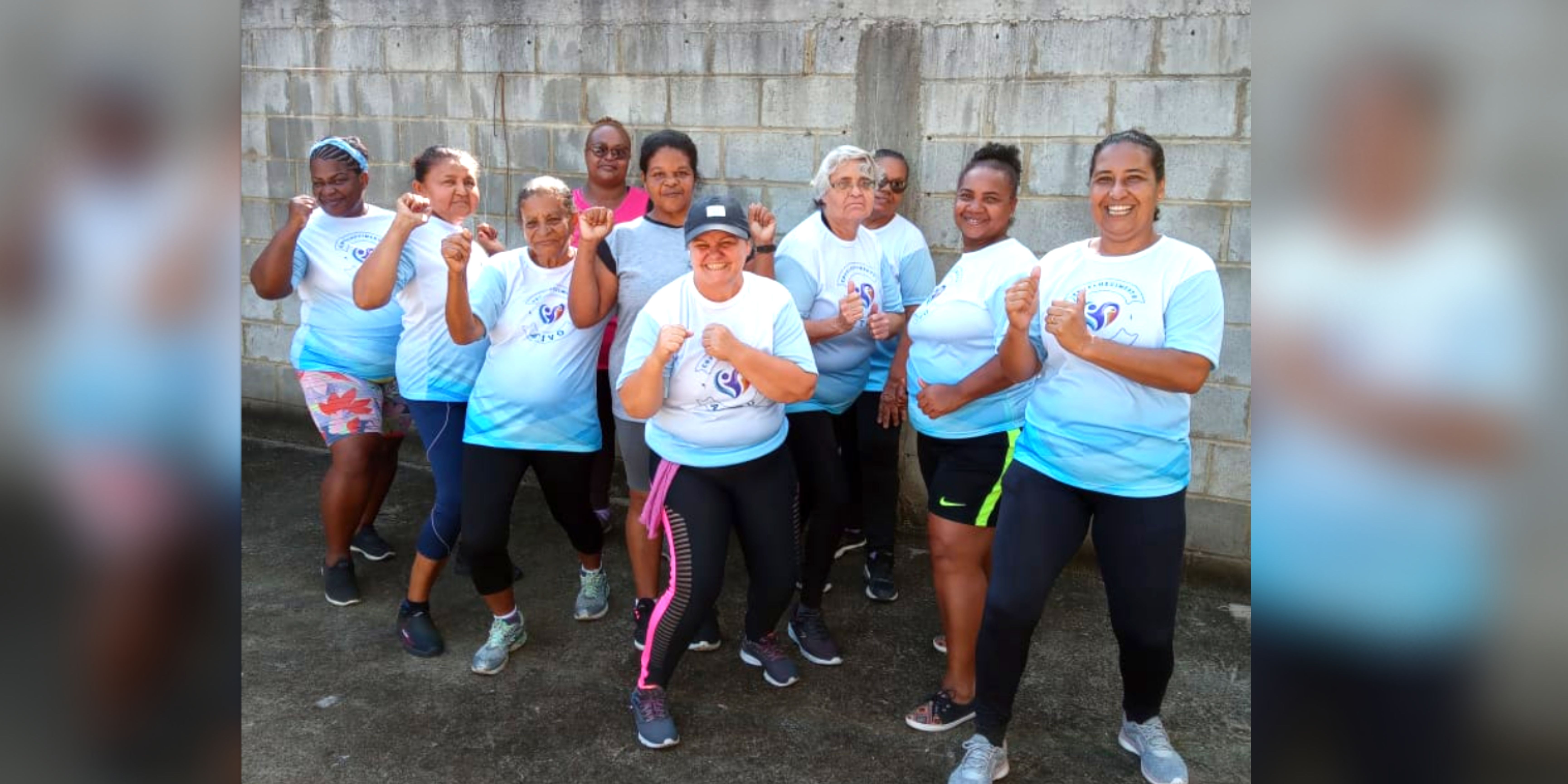 Alunos esbanjam saúde