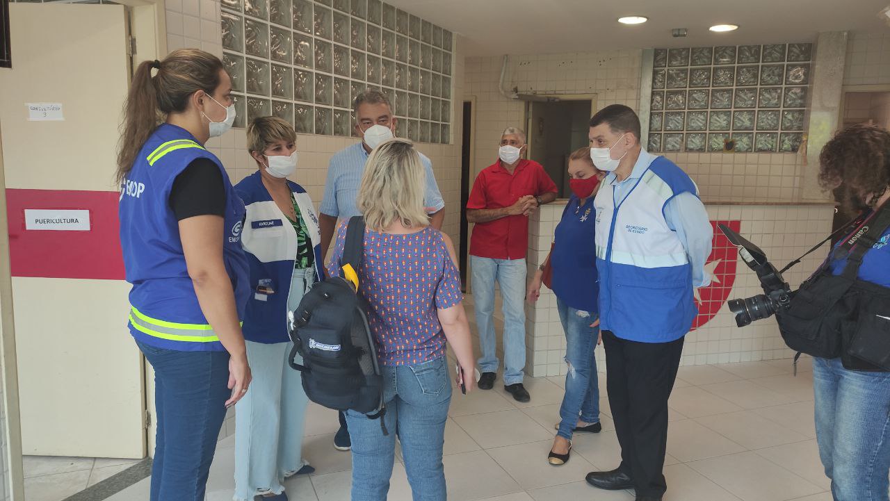 Visita técnica onde funcionará