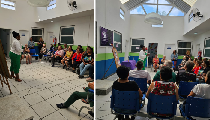 Evento foi em alusão ao Agosto Lilás