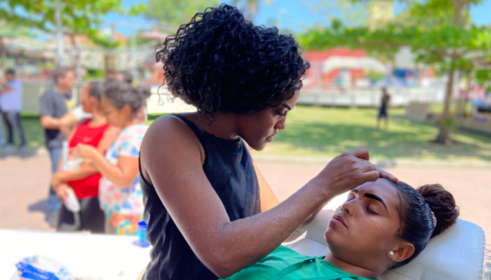 Seijes participa de ação comunitária no Desup Manguinhos