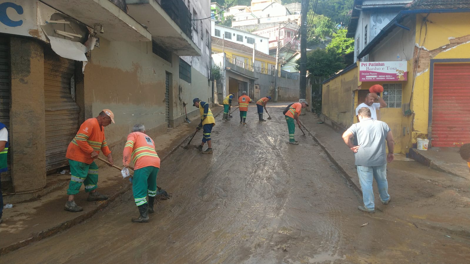 desobstrução e limpeza