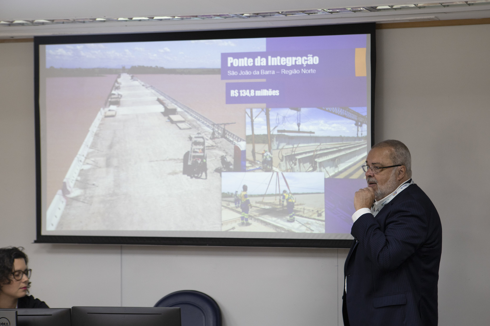O secretário Uruan Andrade apresentou alguns dos projetos que estão em andamento