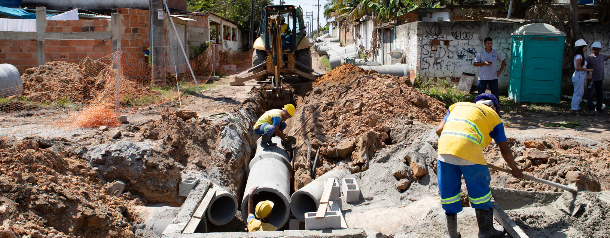 Obras de urbanização somam mais de R$ R$ 1,8 bilhão em todo o estado
