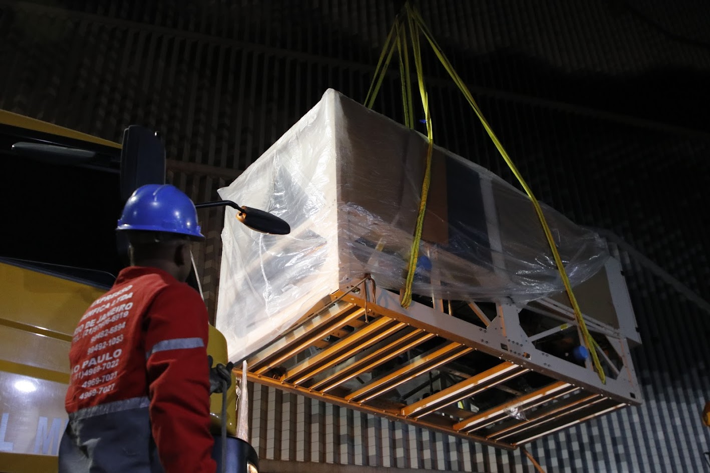 MIS recebe primeiros equipamentos para a implantação do sistema de ar-condicionado