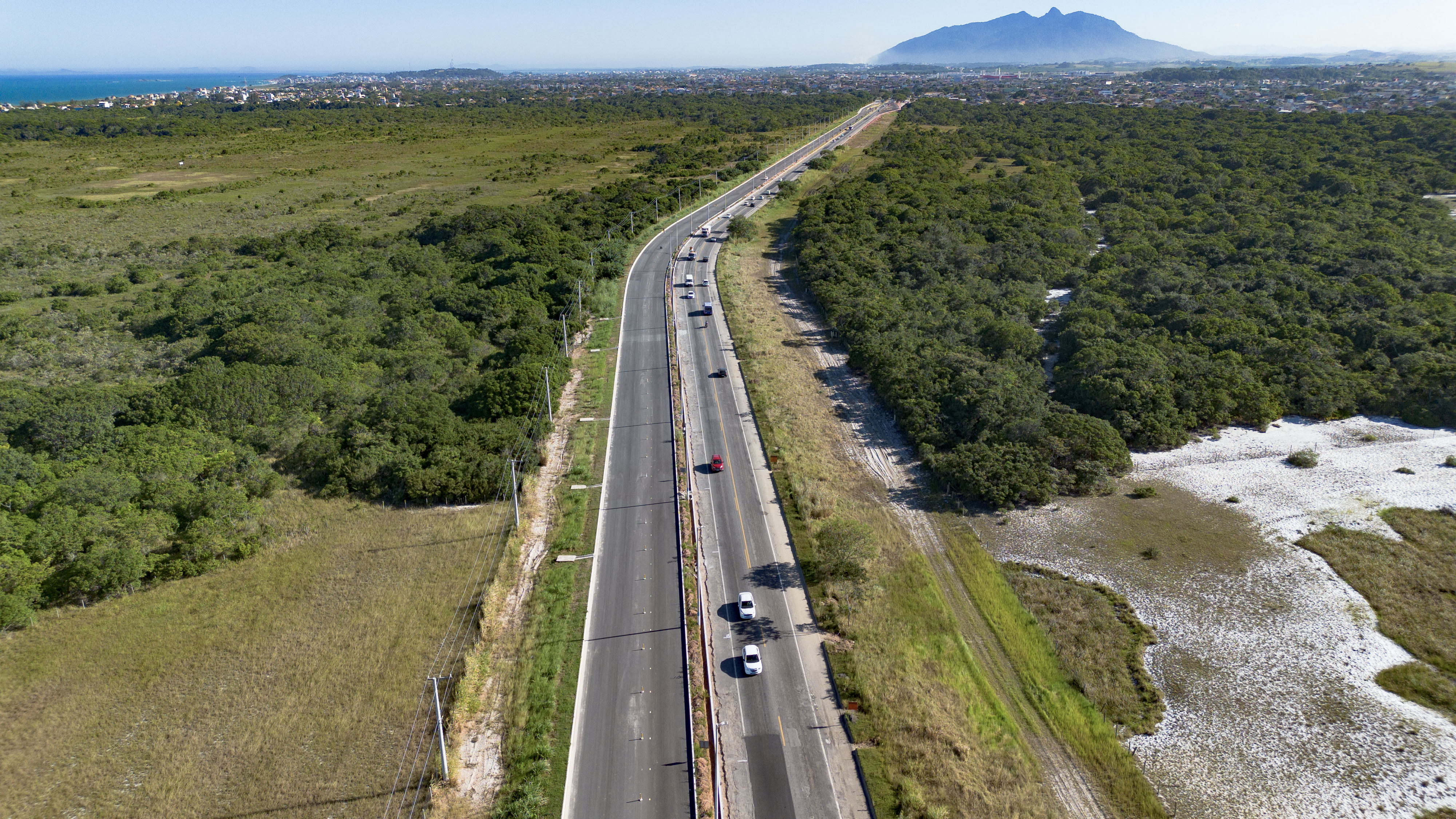 Duplicação da RJ-106 entre Rio das Ostras e Macaé