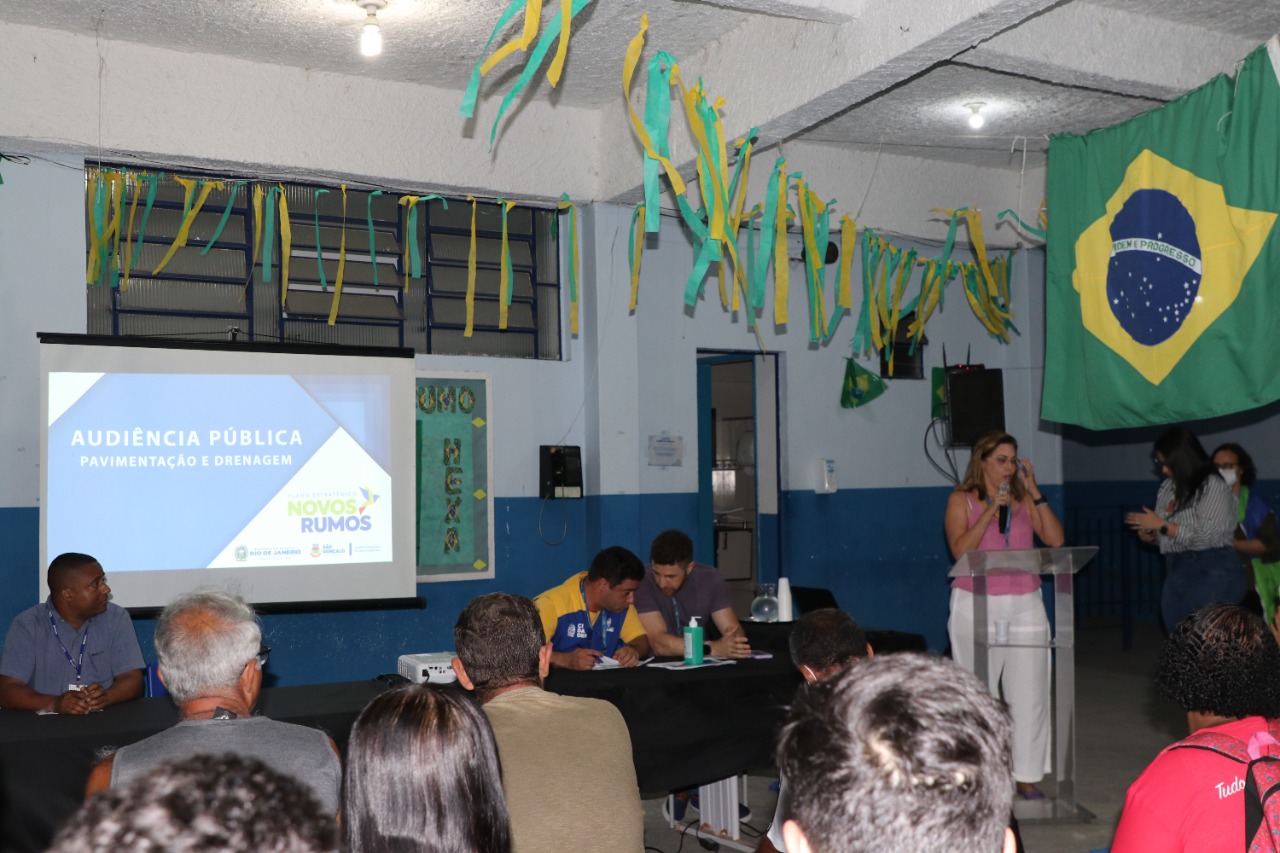Audiência pública em São Gonçalo