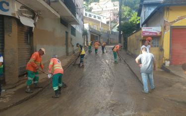 desobstrução e limpeza