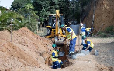 Obras de pavimentação avançam em Paty do Alferes 