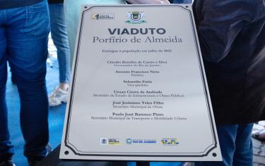 Governo do Estado inaugura viaduto e muda mobilidade em Volta Redonda