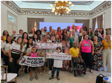 Através da Suderj, reúne famílias e especialistas para discutir a inclusão de espaços adaptados no estádio 