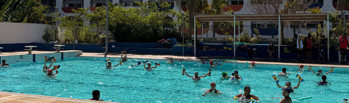 Piscina do Complexo Esportivo da Rocinha é reaberta e equipamento passará por melhorias estruturais