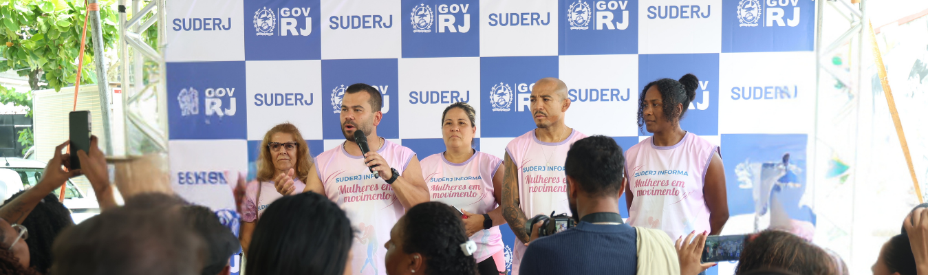 SUDERJ REALIZA AÇÃO “MULHERES EM MOVIMENTO” EM BANGU EM CELEBRAÇÃO AO DIA INTERNACIONAL DA MULHER