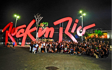 Alunos da FAETEC conhecem o Rock In Rio