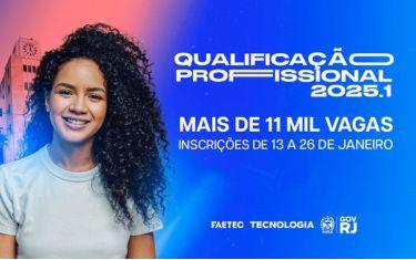 Faetec oferece mais de 11 mil vagas em cursos profissionalizantes gratuitos. Operador de computador, inglês, iniciação teatral e robótica estão entre os cursos