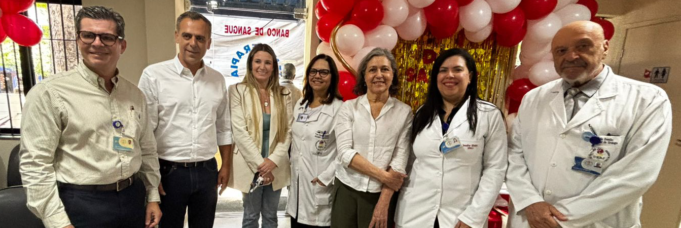 Secretaria de Ciência, Tecnologia e Inovação realiza campanha “Doe Vida” e mobiliza doadores no Hospital Pedro Ernesto