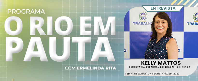Secretária Kelly Mattos participa de entrevista na Roquete Pinto