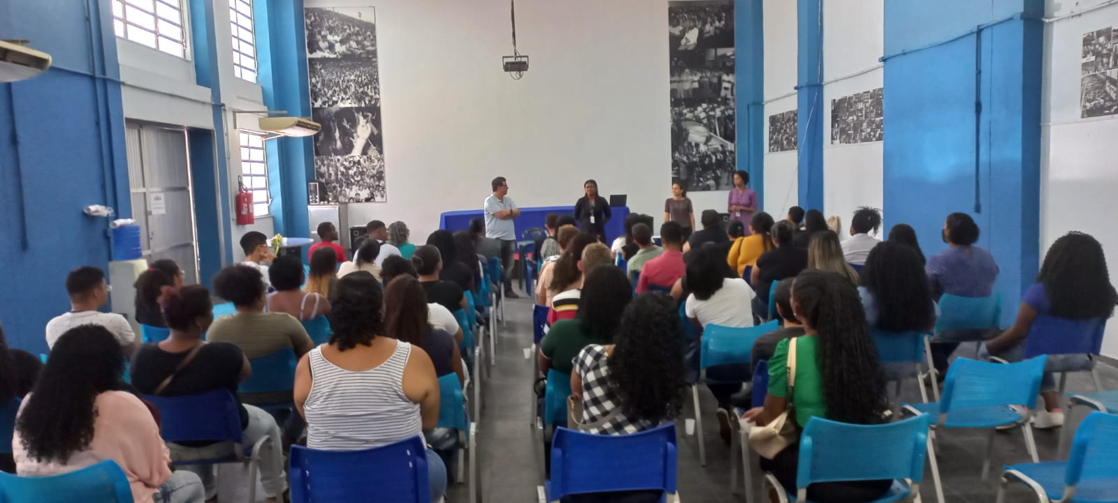 Ação na Comunidade Católica Gerando Vidas