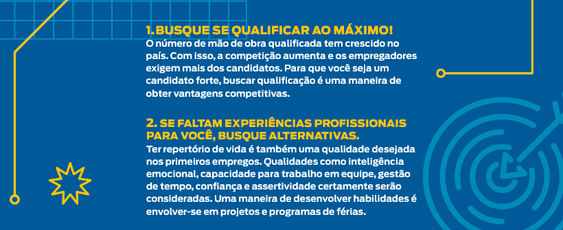 Importantes orientações sobre o primeiro emprego