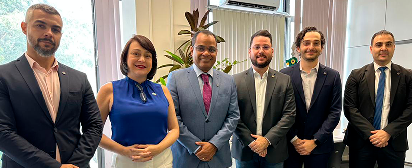 Reuniões em Brasília para efetivar parcerias