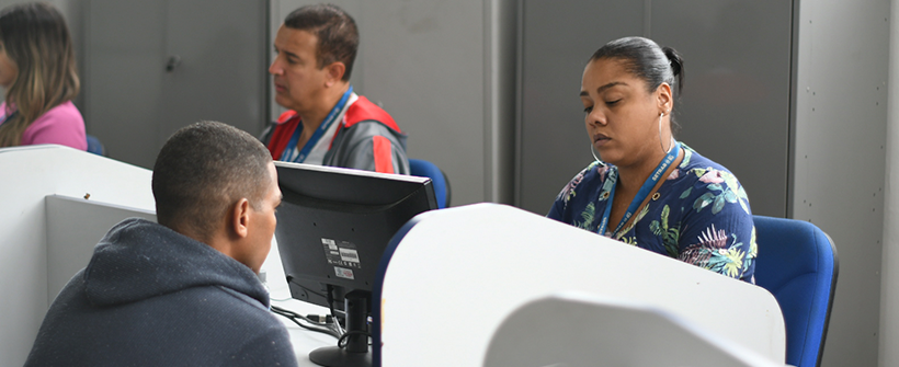 Cadastros devem ser feitos nos postos do Sine