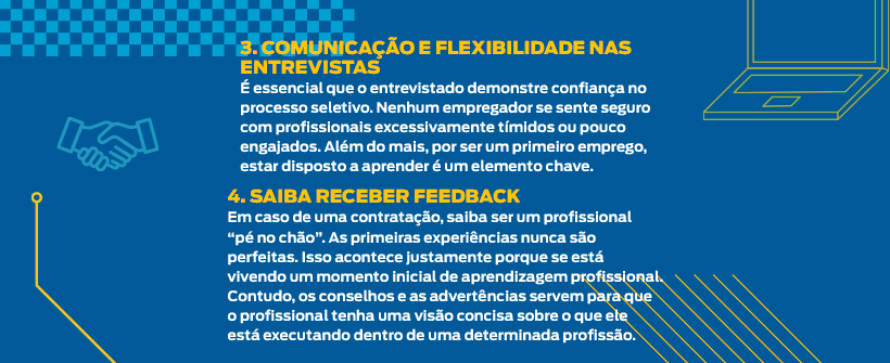 Importantes orientações sobre primeiro emprego