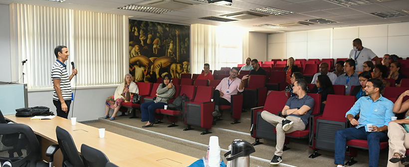 Treinamento da equipe do Sine RJ