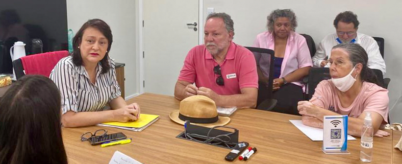 Secretária ouviu demandas dos integrantes do Conselho