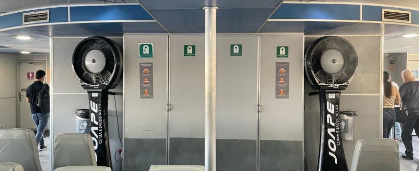 Secretaria de Transporte e novo consórcio climatizam barcas para o carnaval