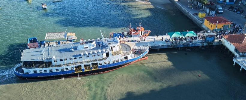 Feriado do Trabalhador: viagens extras reforçam operação na linha Mangaratiba–Ilha Grande das barcas