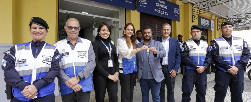 Governo do Estado entrega novo espaço para o Segurança Presente na estação Praça XV das barcas