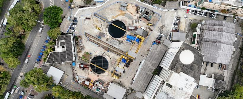 Governo do Estado dá início à retirada de água da estação Gávea do metrô
