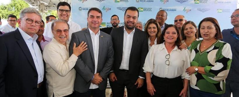 Cerimônia marca o início das obras do Aeroporto Carmelo Jordão, em Angra dos Reis