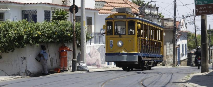 Bonde de Santa Teresa completa 129 anos com aumento de 30% nos embarques