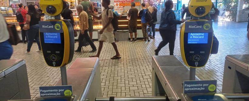 Biometria nas estações de trem