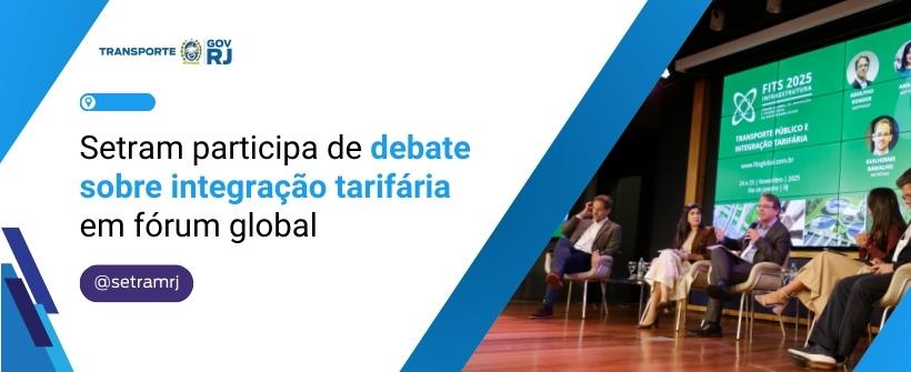SETRAM participa de debate sobre integração tarifária em fórum global