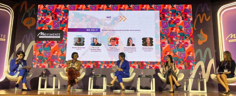 No 'We Forum 2026', secretária de Transporte destaca liderança feminina em projetos complexos na mobilidade urbana do estado