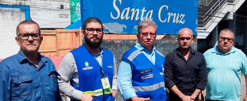 Setrans faz vistoria nos ramais de Santa Cruz e Japeri