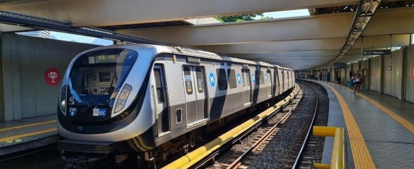 Governador Cláudio Castro anuncia que não haverá aumento da tarifa do metrô