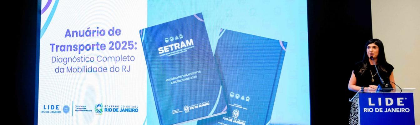 Governo do Estado lança primeiro Anuário de Transporte e Mobilidade do RJ e apresenta diagnóstico inédito do setor